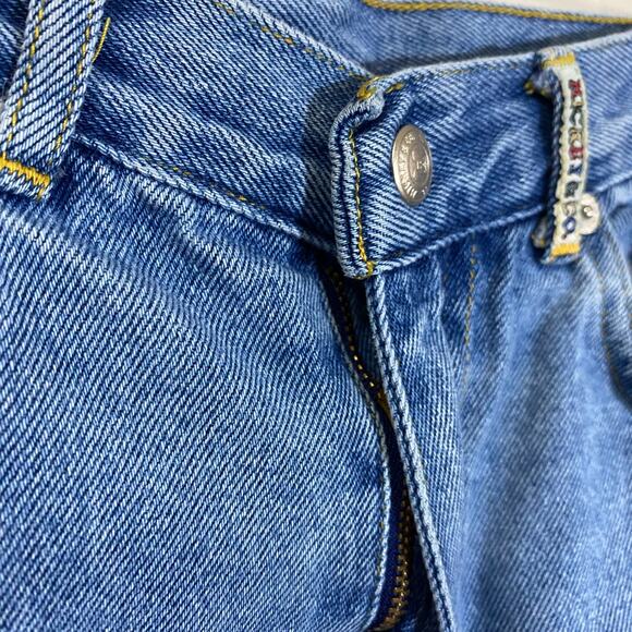 Vintage Mickey & Co Girls High Rise Denim Retro Jeans Mickey Embroidery Sz 10 - Picture 3 of 15